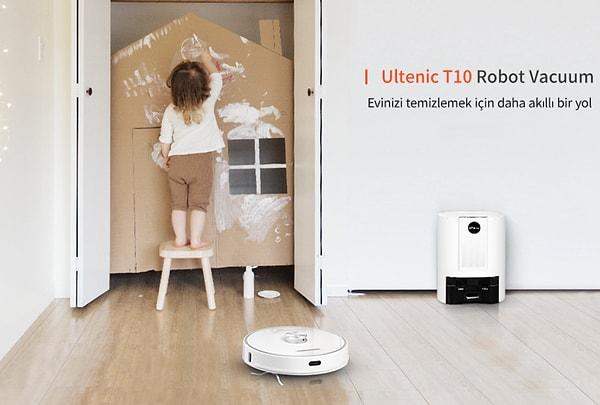 Ulteneic T10, sadece bir robot süpürge değil, aynı zamanda evinizin yeni en iyi dostu.
