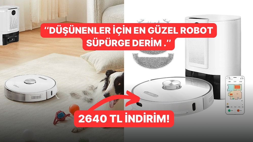 Ev Temizliğinde Kolaylık Sağlayan Ulteneic T10 Otomatik Çöp İstasyonlu Robot Süpürge'de İndirim Fırsatı!