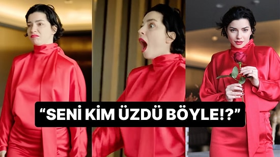 Bir Güle Bile Razı Olan Merve Boluğur Akıllara 'Seni Kim Üzdü?' Sorularını Getirdi