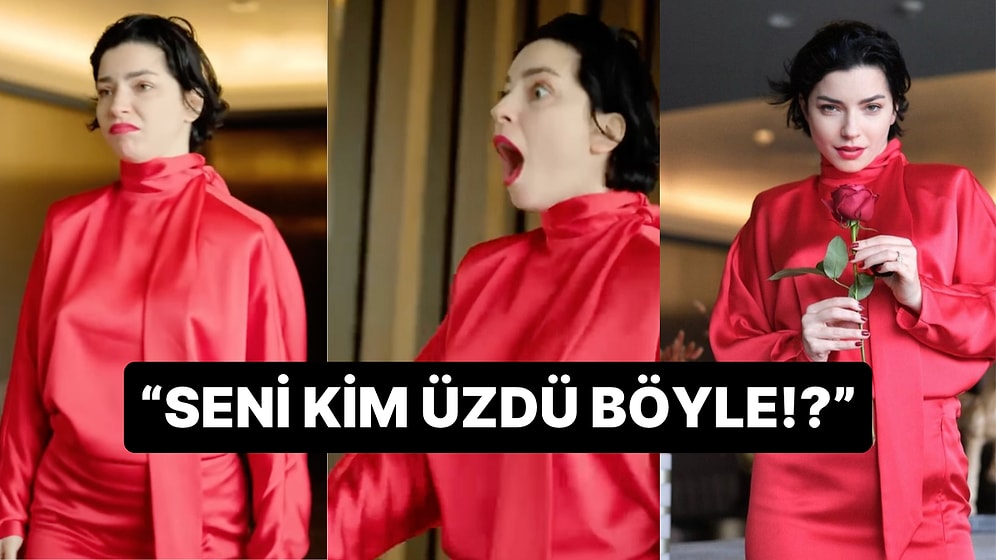 Bir Güle Bile Razı Olan Merve Boluğur Akıllara 'Seni Kim Üzdü?' Sorularını Getirdi