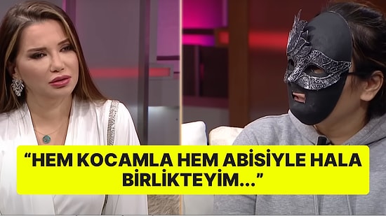 Maske Takıp Esra Ezmeci'ye Konuk Olan Kadının Ağızları Açık Bırakacak İtirafları: "Çocuğumun Babası Kaynım"