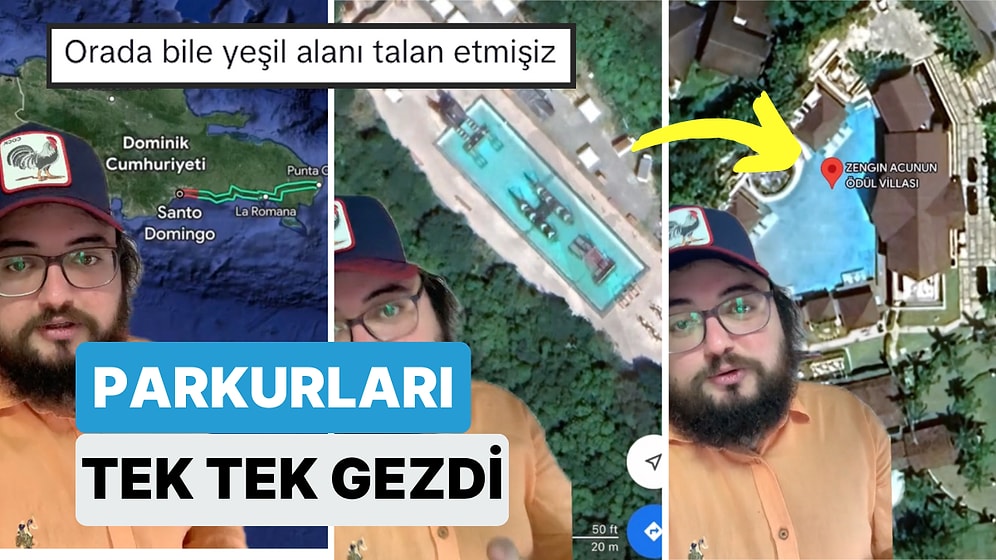 Bir Sosyal Medya Kullanıcısı Google Haritalar ile Survivor'ın Çekildiği Adaya Gidip Parkurlarını Tek Tek Gezdi