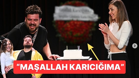Eser Yenenler'in Berfu Yenenler'e Yaptırdığı Sevgililer Günü Çelengi Şovun da Bu Kadarı Dedirtti!