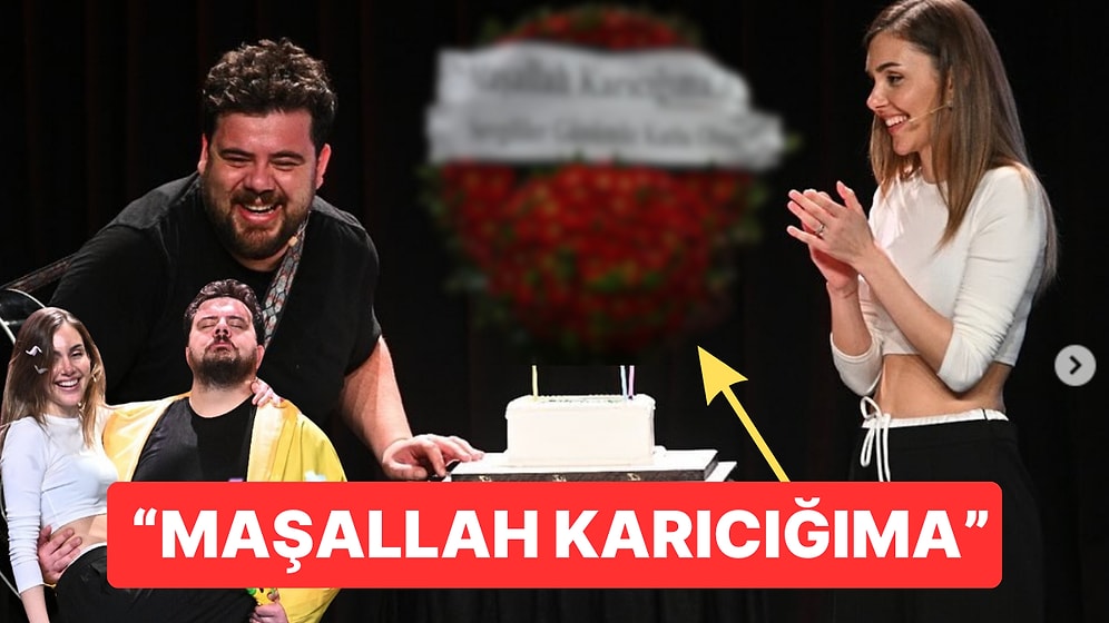 Eser Yenenler'in Berfu Yenenler'e Yaptırdığı Sevgililer Günü Çelengi Şovun da Bu Kadarı Dedirtti!