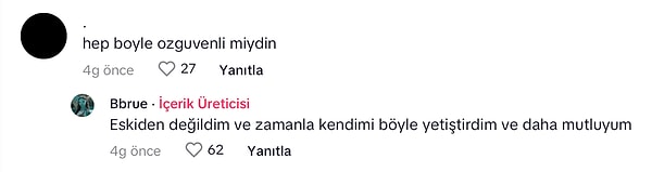 Genç kadına gelen yorumlar ise bu şekilde oldu. 👇