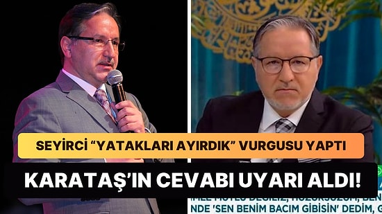 İlahiyatçı Mustafa Karataş'ın Yayına Katılan Adama Eşiyle İlgili Yatak Yorgan Sözleri Uyarılmasına Neden Oldu