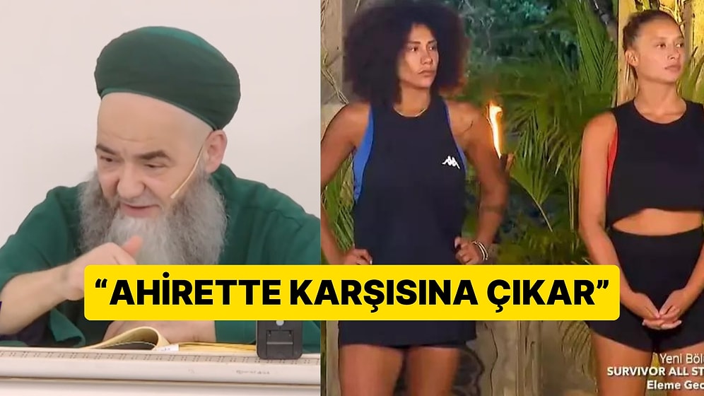 Cübbeli Ahmet Acun Ilıcalı'yı ve Survivor'ı Hedef Aldı: "Kız, Erkek Çıplak Vaziyette"