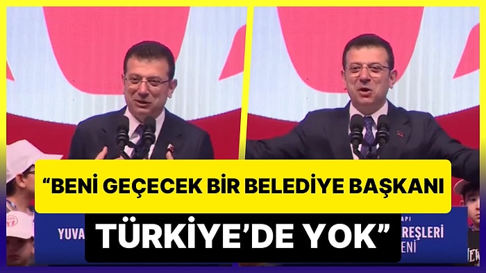 Ekrem İmamoğlu 'Hiç Kimseyi Rakip Görmüyorum' Dedi: 'Beni Geçecek Bir Belediye Başkanı Türkiye'de Yok'