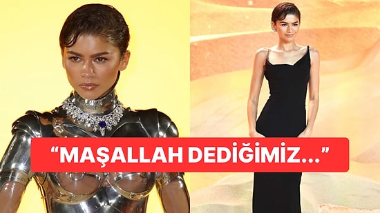 Dune 2 Filminin Galasında Zırhlı Prensten Prensese Keskin Bir Dönüş Yaşayan Zendaya Anında Nazara Geldi!