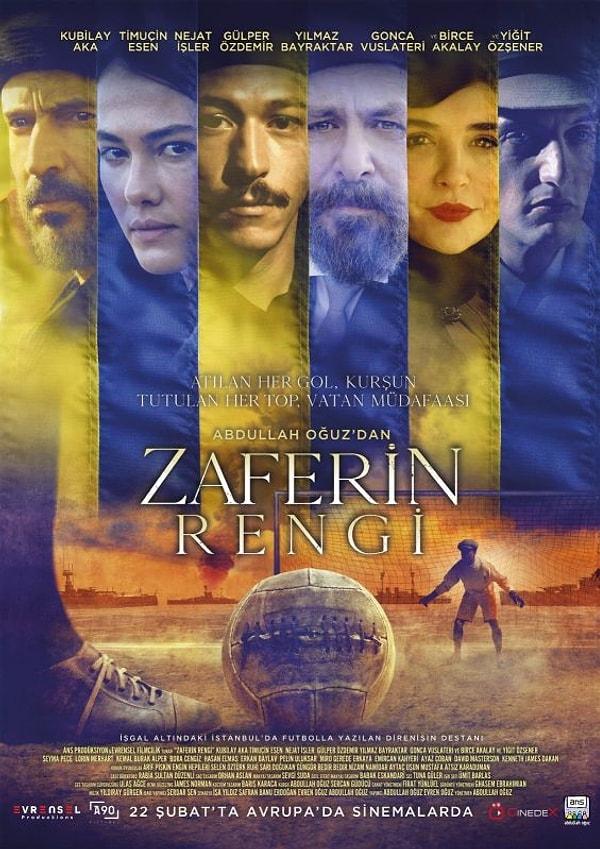 Yönetmenliğini Abdullah Oğuz'un yaptığı 'Zaferin Rengi' son ayların en heyecanla ve merakla beklenen Türk filmlerinden biri. Film çekimlerinin başlamasından tutun da ünlü isimlerle dolu oyuncu kadrosunun rolleri en çok konuştuğumuz konular arasındaydı.