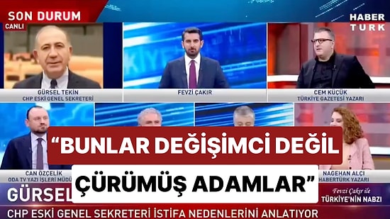 CHP’den İstifa Eden Gürsel Tekin İmamoğlu’nu Desteklemeyeceğini Açıkladı: “Bunlar Çürümüş Adamlar”