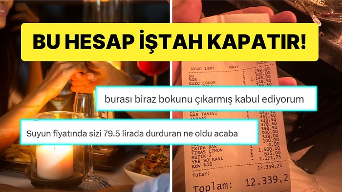 Bu Rakamlar Halis mi? Sevgililer Günü Yemeğine Gelen Hesap Matematik Algınızla Oynayacak