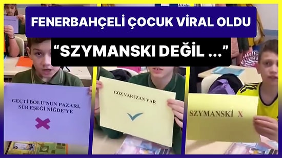 Atasözlerinin Doğru Kullanımlarını Açıklayan Çocuklardan Viral Olan Sebastian Szymanski Göndermesi