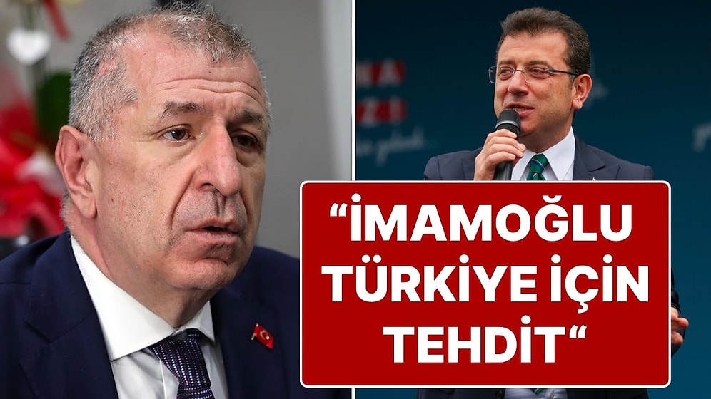 Ümit Özdağ: “Ekrem İmamoğlu’nun Türkiye İçin Ciddi Bir Tehlike, Tehdit Olarak Görüyorum”