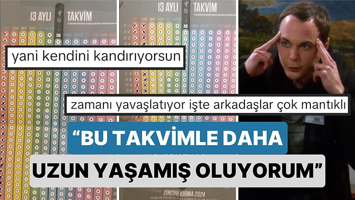 Kendi Oluşturduğu 13 Aylık Takvimle Daha Uzun Yaşamanın Sırrını Bulan TikTok Kullanıcısı Kafaları Karıştırdı