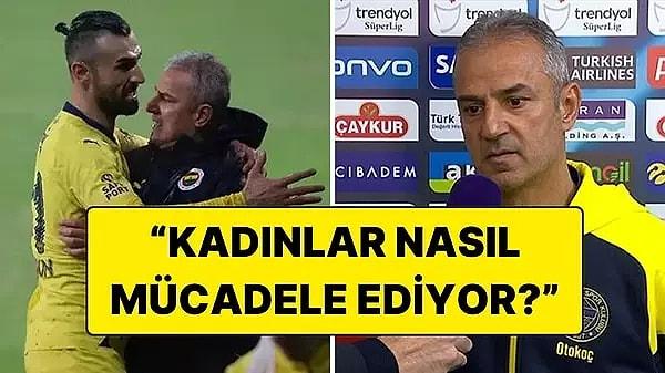 Fenerbahçe, Süper Lig'in 26. haftasında 1-0 geriye düştüğü maçta Çaykur Rizespor'u deplasmanda 3-1 mağlup ederek kritik virajı atlatmayı başardı. Maç sonunda konuşan Fenerbahçe Teknik Direktörü İsmail Kartal'ın açıklamaları sosyal medyada tepki çekti.