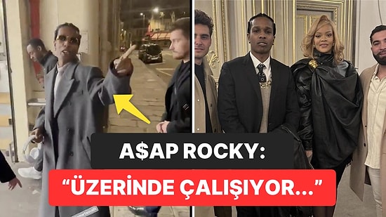 Kocası A$AP Rocky Açıkladı: Yıllardır Müzik Sektöründen Elini Ayağını Çeken Rihanna'dan Yeni Albüm mü Geliyor?