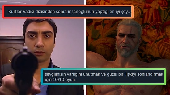 Kurtlar Vadisi Kalitesinden Sevgili Unutturan Oyuna Haftanın En Komik Steam Yorumları