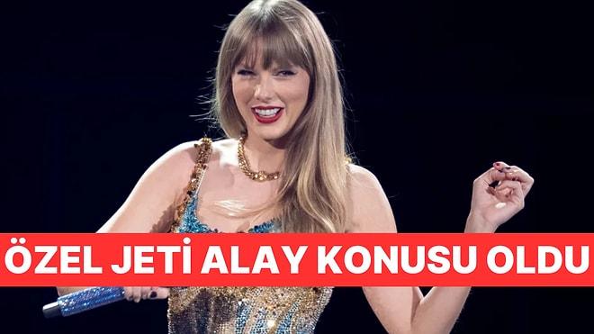 Taylor Swift'in Jetiyle Kısa Uçuşları Sosyal Medya Kullanıcıları Tarafından Alay Konusu Oldu