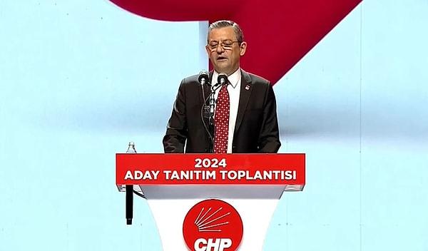Cumhuriyet Halk Partisi (CHP) Ankara'da düzenlenen bir toplantıyla 31 Mart 2024 yerel seçimlerinde göstereceği tüm belediye başkan adaylarını tanıtmıştı.