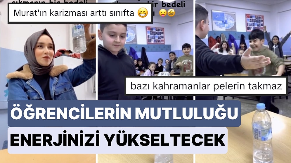 Beden Eğitimi Dersine Çıkmak İsteyen Öğrencilerine Bir Meydan Okuma Vererek Heyecanı Zirveye Çıkaran Öğretmen