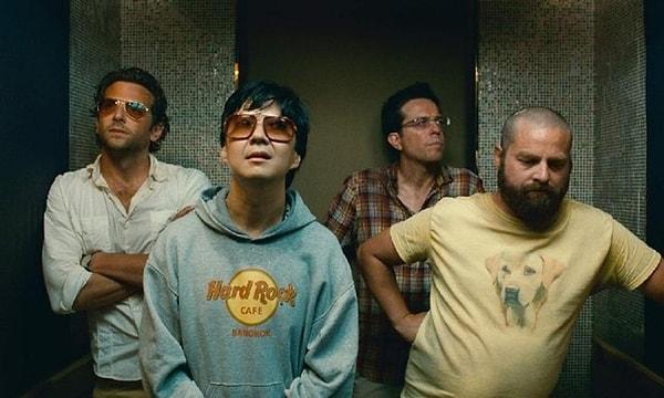 Cooper recalled receiving the first hint of how successful the film might be while filming a scene with Ken Jeong, who played gangster Mr. Chow.