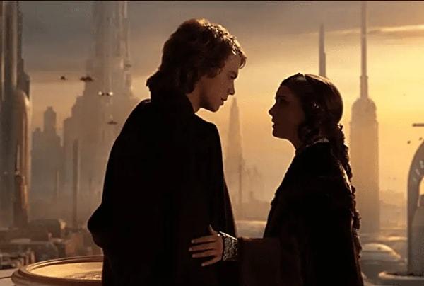In "Star Wars: Episode III - Revenge of the Sith," Palpatine uses Padmé's life force to keep Vader alive, leading to Padmé's death.