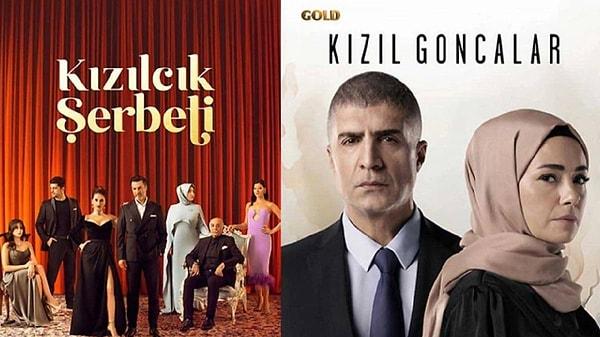 Ekranların en çok izlenen dizilerinden olan Kızılcık Şerbeti ve Kızıl Goncalar Gold Film tarafından yapılıyor.