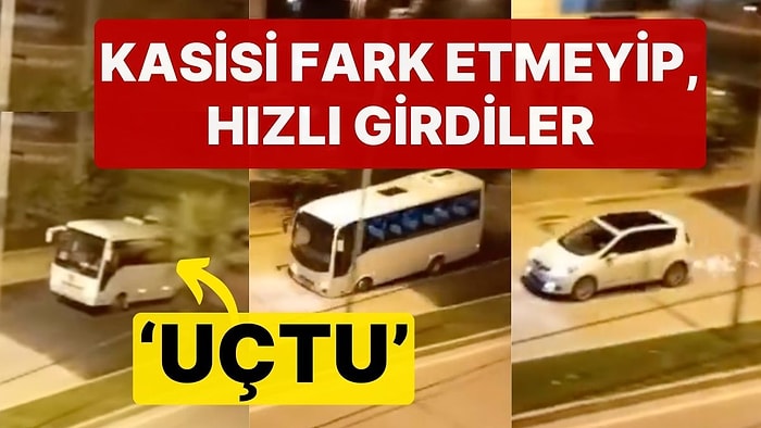 Hız Kasisini Fark Etmeyen Sürücüler Uçtu: Birçok Araçta Maddi Hasar Meydana Geldi