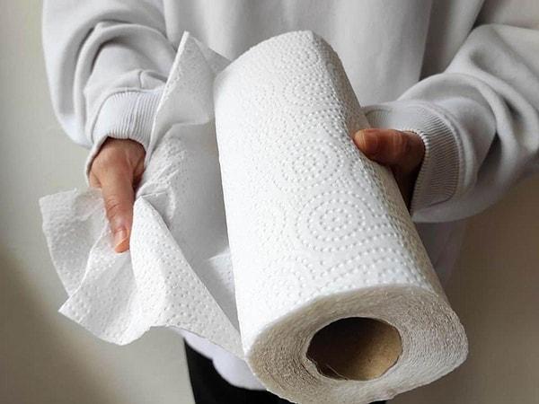 4. Instead of towels, you can use paper towels with natural ingredients.