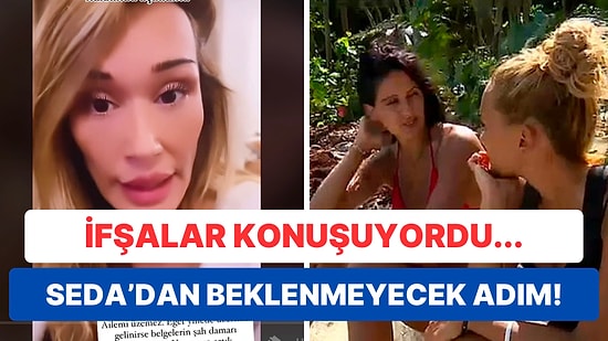 Özel Mesajları Yayınlamıştı: Survivor Seda, Sahra ile İlgili Tüm İddialarını Silerek Geri Adım Attı!