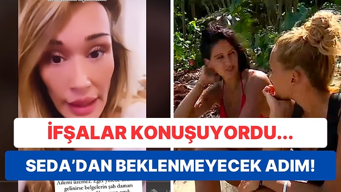 Özel Mesajları Yayınlamıştı: Survivor Seda, Sahra ile İlgili Tüm İddialarını Silerek Geri Adım Attı!