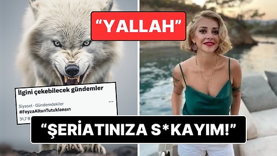 Ağır Küfürlü Şeriat Paylaşımları Yüzünden Şikayet Edilen Feyza Altun'dan Çok Sert Açıklamalar!