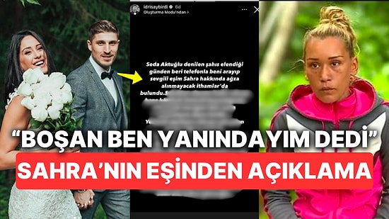 Sahra Işık'la Tartışması Büyüyen Seda Aktuğlu'nun Mesajları İfşa Etmesinden Sonra İdris Aybirdi Açıklama Yaptı