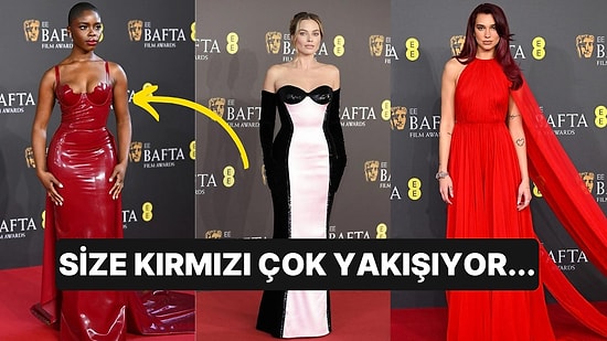 BAFTA Ödülleri Törenine Katılan Ünlüler Birbirinden Şık Elbiseleriyle Kırmızı Halıda Görsel Bir Şölen Yaşattı