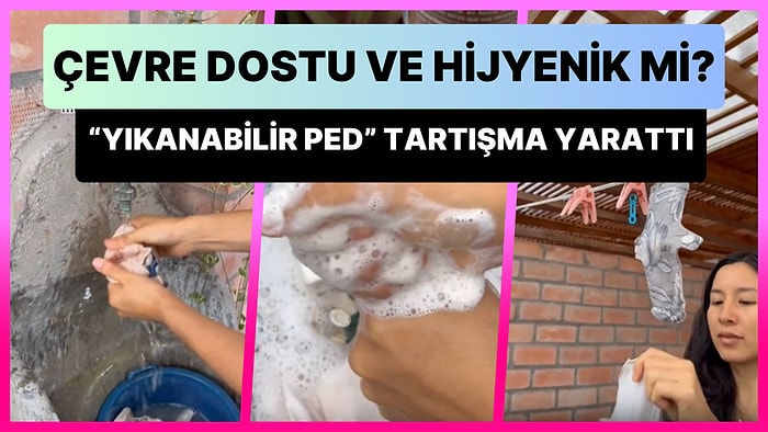 Çevre Dostu ve Genital Bölge Hijyeni Sağladığı İddia Edilen 'Yıkanabilir Ped' Tartışma Konusu Oldu