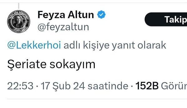 Şeriat Paylaşımı İle Gündem Olmuştu: Feyza Altun'a Soruşturma Açıldı