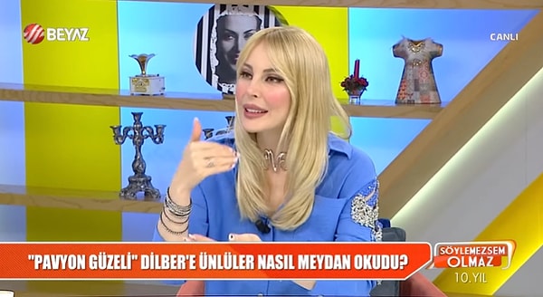 Söylemezsem Olmaz'da ilk programına çıkan Hande Sarıoğlu, oryantal dans yaptığı için Habertürk'ten kovulduğu zaman kendisi hakkındaki sözleri nedeniyle gazeteci Fatih Altaylı'ya fena yüklendi.