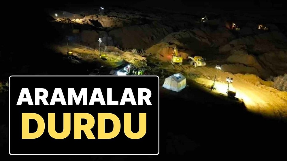 Bakan Açıkladı: İliç'te Heyelan Riski Nedeniyle Arama Çalışmaları Durduruldu