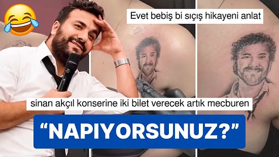 İki Sene Önce Portresinin Dövmesini Yaptıran Hayranını Yeni Fark Eden Hasan Can Kaya'dan Gecikmeli Şok!