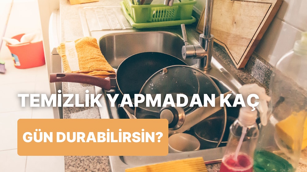 Temizlik Yapmadan Kaç Gün Yaşayabilirsin?