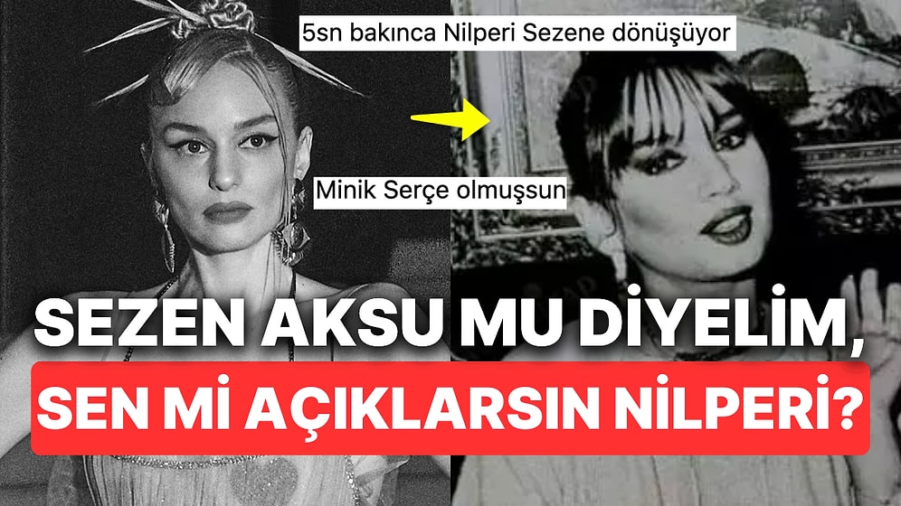 Nilperi Şahinkaya'nın Son Fotoğraflarında Sezen Aksu'nun Gençliğinin Fotokopisi Gibi Olması Hayret Ettirdi