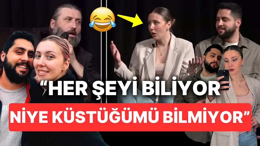 Eşinin Her Şeyde Fikri Olduğunu Fakat Bir Türlü Neden Küstüğünü Bilmediğini Söyleyen Kadın Kahkahalara Boğdu