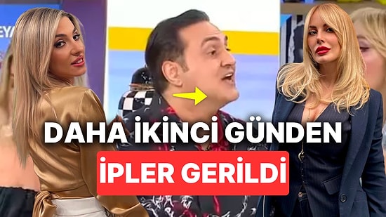 Söylemezsem Olmaz'ın Yeni Sunucuları Hande Sarıoğlu ve Yağmur Çevik'in Arası 2. Günden Canlı Yayında Gerildi