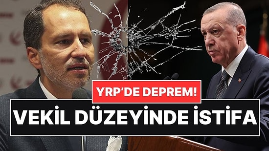 Yeniden Refah Partisi'nde Deprem! Milletvekili Düzeyinde İstifa Geldi