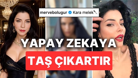Merve Boluğur 'Kara Melek' Dediği İntikam Detaylı Pozlarıyla Yapay Zeka Görsellerine Bile Taş Çıkardı