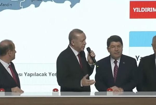 Erdoğan, yapılan kura töreninde İstanbul'a atanan hakime espirili bir dille 'Hadi bakalım bizim eve geliyorsun' dedi.