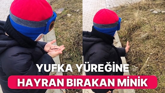 Yolda Gördüğü Solucanla Kurduğu İletişimle Merhametine Hayran Bırakan Çocuk Kalbinizi Eritecek