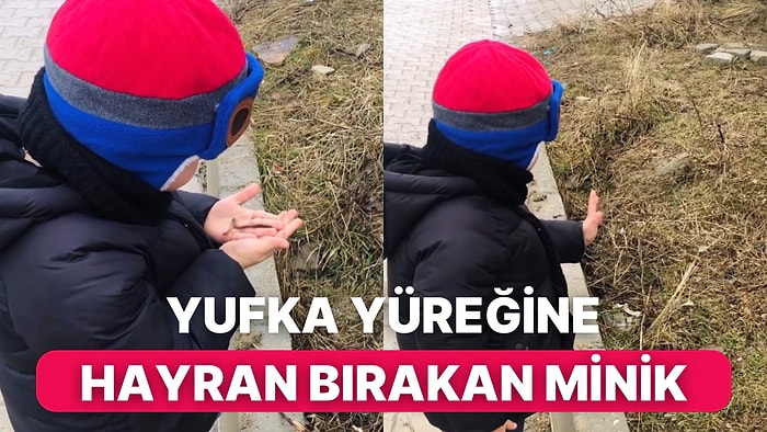Yolda Gördüğü Solucanla Kurduğu İletişimle Merhametine Hayran Bırakan Çocuk Kalbinizi Eritecek