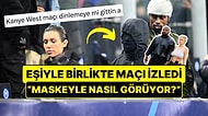 Inter - Atletico Madrid Maçını Stadyumda İzleyen Kanye West Şampiyonlar Ligi Gecesine Damga Vurdu